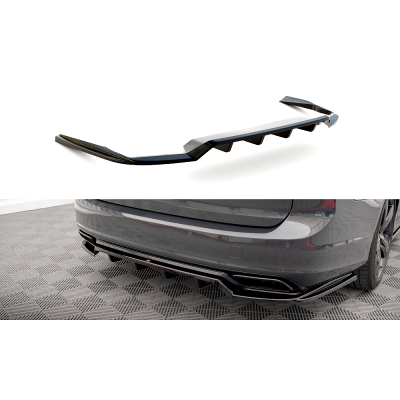 Splitter tylny (z dyfuzorem) Maxton Design Volvo S90 / V90 R-Design Mk2