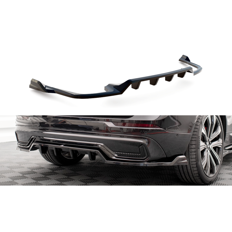 Splitter tylny (z dyfuzorem) Maxton Design Volvo XC60 R-Design Mk2 Facelift
