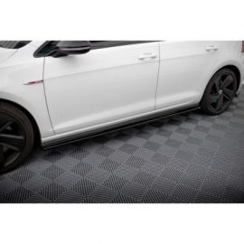 Dokładki progów Maxton Design VW Golf GTI Mk7 Preface / Facelift (szerokie)