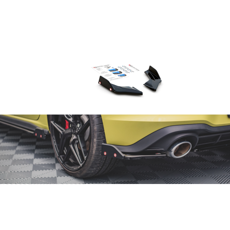 Splittery tylne boczne / Flaps Maxton Design VW Golf GTI Clubsport Mk8