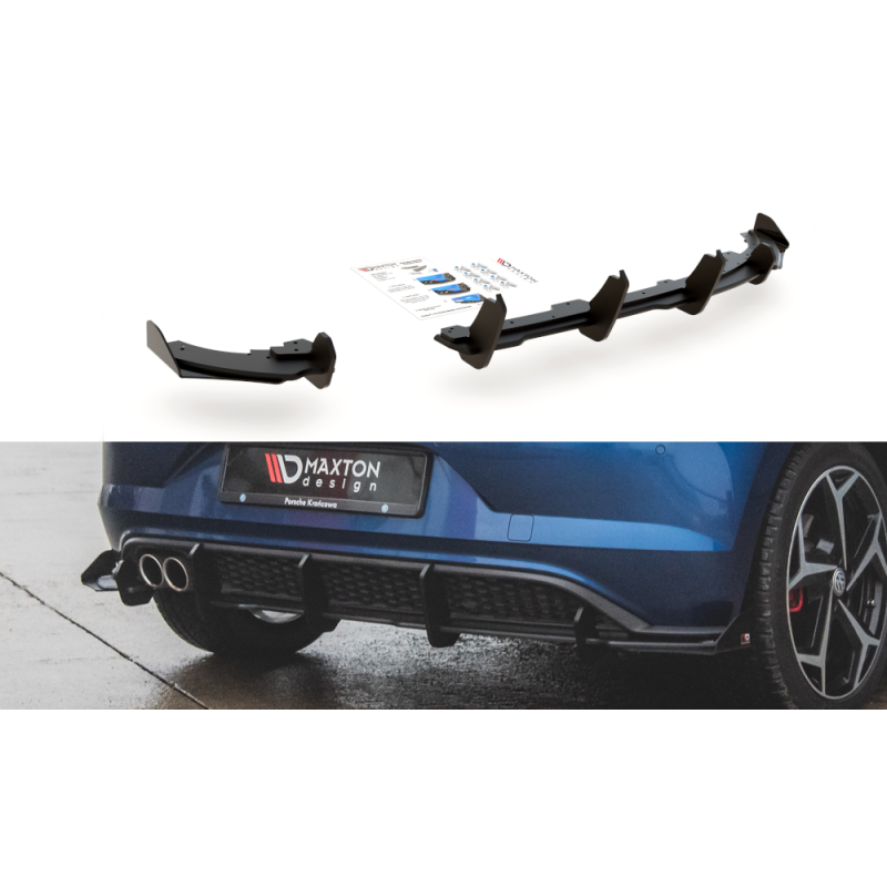 Dokładka tylna Racing Durability / Flaps Maxton Design  VW Polo GTI Mk6 (AW)