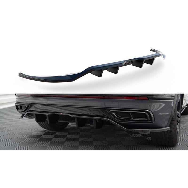 Splitter tylny (z dyfuzorem) Maxton Design VW Tiguan R-Line Mk2 Facelift