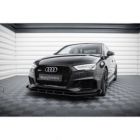 Splitter przedni Street Pro / Flaps Maxton Design Audi RS3 8V.2 Sedan