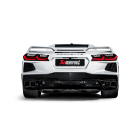 Tytanowy układ wydechowy Slip On Akrapovic Chevrolet Corvette C8
