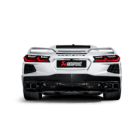 Tytanowy układ wydechowy Slip On Akrapovic Chevrolet Corvette C8