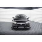 Splitter przedni Street Pro / Flaps Maxton Design Honda Civic Mk10