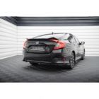 Dyfuzor tylny Street Pro / Flaps Maxton Design Honda Civic Mk10