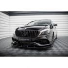Splitter przedni Street Pro / Flaps Maxton Design Mercedes A AMG-Line W176 Facelift
