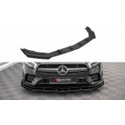 Splitter przedni Street Pro / Flaps Maxton Design Mercedes A AMG-Line  / A35 AMG W177 Aero Pack
