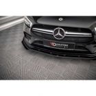 Splitter przedni Street Pro / Flaps Maxton Design Mercedes A AMG-Line  / A35 AMG W177 Aero Pack