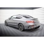 Splittery tylne boczne Street Pro / Flaps Maxton Design Mercedes C43 AMG Coupe C205 Facelift