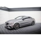 Dokładki progów Street Pro / Flaps Maxton Design Mercedes C43 AMG Coupe C205 Facelift