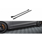 Dokładki progów Street Pro / Flaps Maxton Design Mercedes C63 AMG Sedan / Estate W205 Facelift