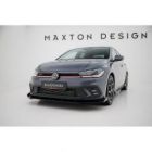 Splitter przedni Street Pro / Flaps Maxton Design VW Polo GTI Mk6 (AW) Facelift