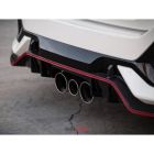 Karbonowa dokładka zderzaka tylnego OEM-Style Seibon Carbon   Honda Civic Type R FK8