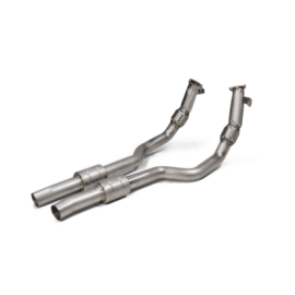 Sekcja środkowa Link Pipe Akrapovic (SS) Audi RS6 / RS7 C8 (OPF)