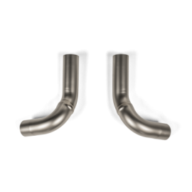 Tytanowa sekcja środkowa Link Pipe Akrapovic (SS) Mercedes C63 S E Performance W206 / S206 (OPF)