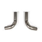 Tytanowa sekcja środkowa Link Pipe Akrapovic (SS) Mercedes C63 S E Performance W206 / S206 (OPF)