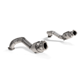 Tytanowa sekcja środkowa Link Pipe Akrapovic (SS) Porsche 718 Cayman GT4 RS / Spyder RS