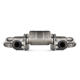 Tytanowy układ wydechowy Slip-On Race Line Akrapovic Porsche Cayman GTS / GT4 / Spyder (OPF)