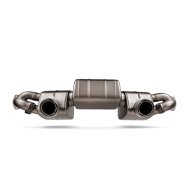 Tytanowy układ wydechowy Slip-On Race Line Akrapovic Porsche 718 Cayman GT4 RS / Spyder RS