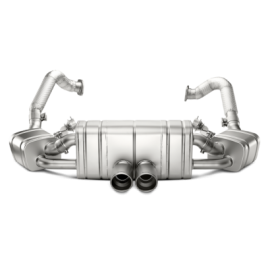 Tytanowy układ wydechowy Slip-On Akrapovic Porsche 981 Boxster / Cayman / S / GTS