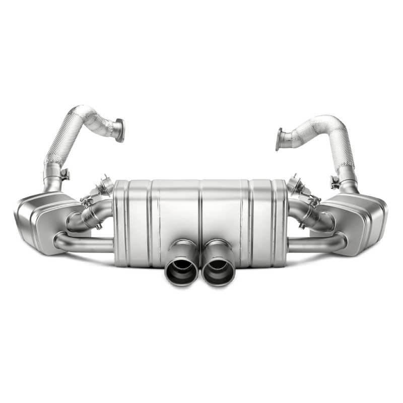 Tytanowy układ wydechowy Slip-On Akrapovic Porsche 981 Boxster / Cayman / S / GTS