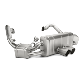 Tytanowy układ wydechowy Slip-On Akrapovic Porsche 981 Boxster / Cayman / S / GTS