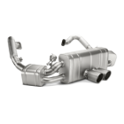 Tytanowy układ wydechowy Slip-On Akrapovic Porsche 981 Boxster / Cayman / S / GTS