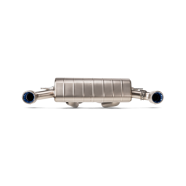 Tytanowy układ wydechowy Slip-On Akrapovic Toyota Supra A90 3.0 (OPF)