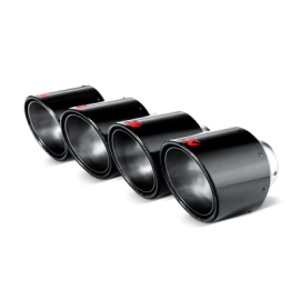 Karbonowe końcówki (115mm) Akrapovic Chevrolet Corvette ZO6 / ZR1 C6