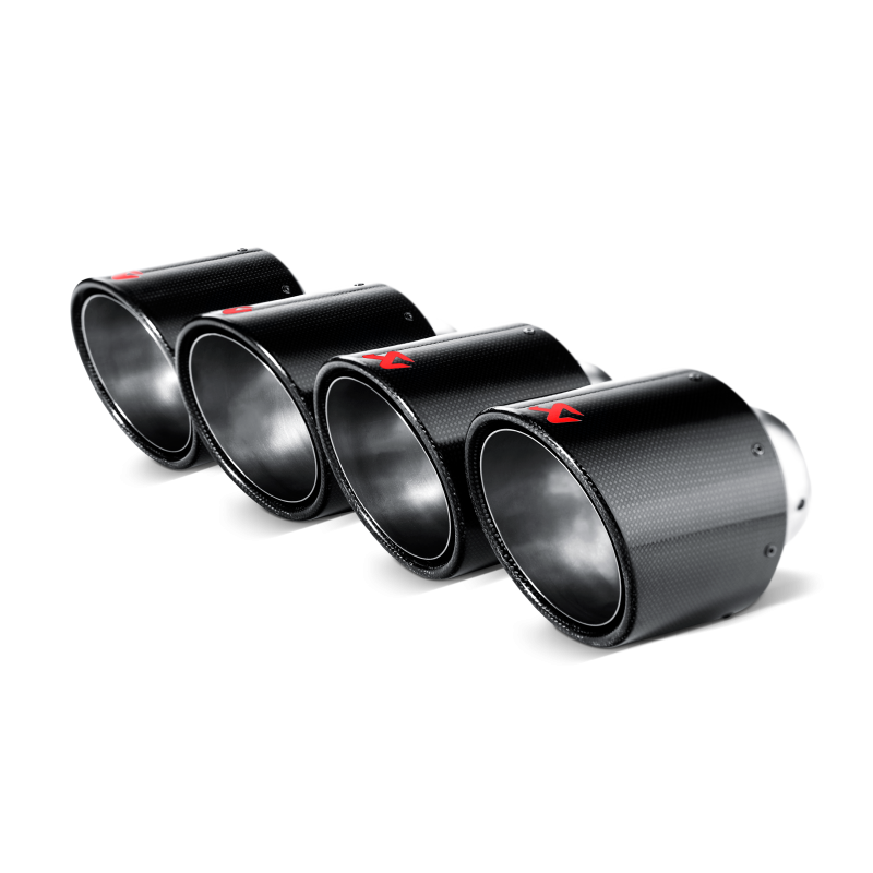 Karbonowe końcówki 125mm Akrapovic Chevrolet Corvette ZO6 / ZR1 C6 & Nissan GT-R