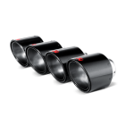 Karbonowe końcówki 125mm Akrapovic Chevrolet Corvette ZO6 / ZR1 C6 & Nissan GT-R
