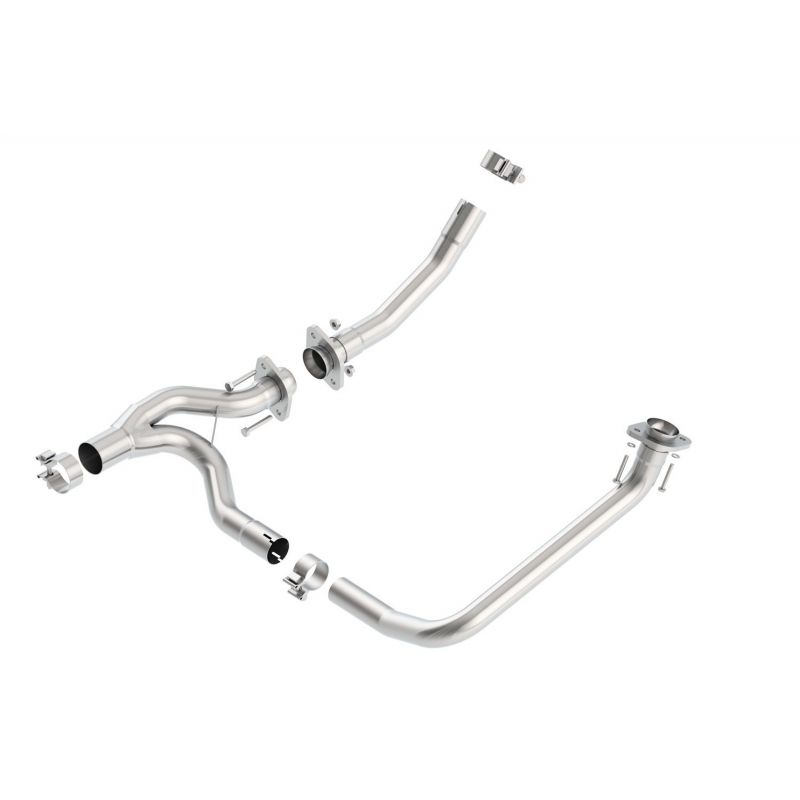 Y-Pipe usuwający pętle (Loop Delete) Borla Jeep Wrangler JK/JKU 3.6 V6