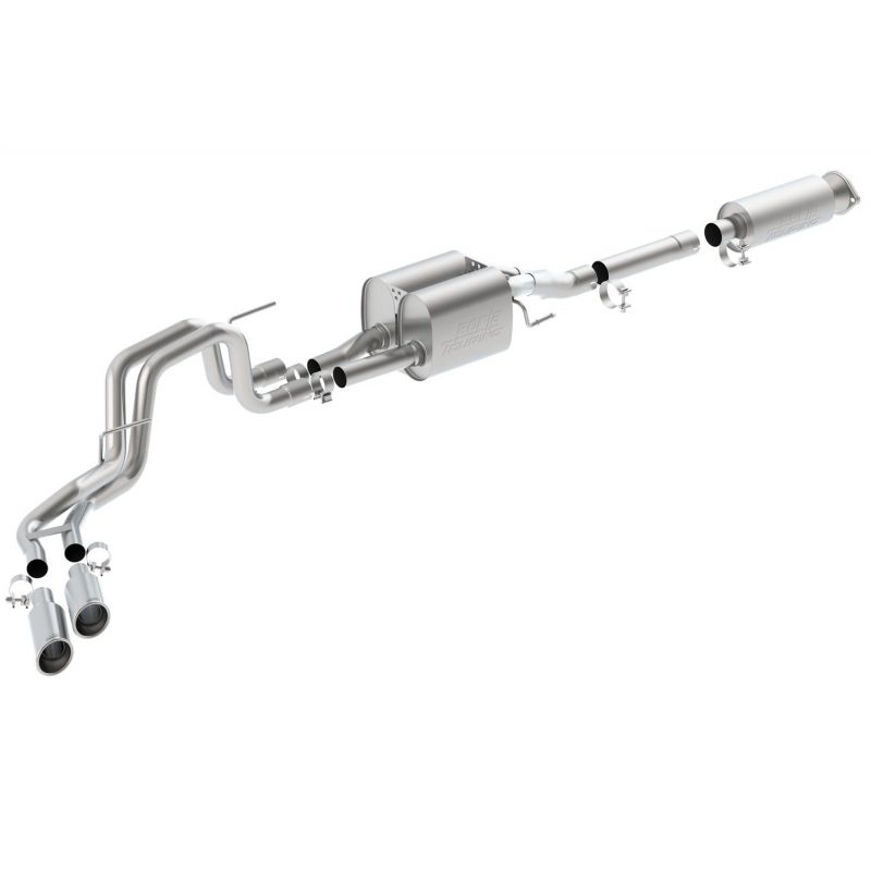 Układ wydechowy Cat-Back Borla Touring Ford F-150 SVT Raptor / Harley Davidson 6.2 V8