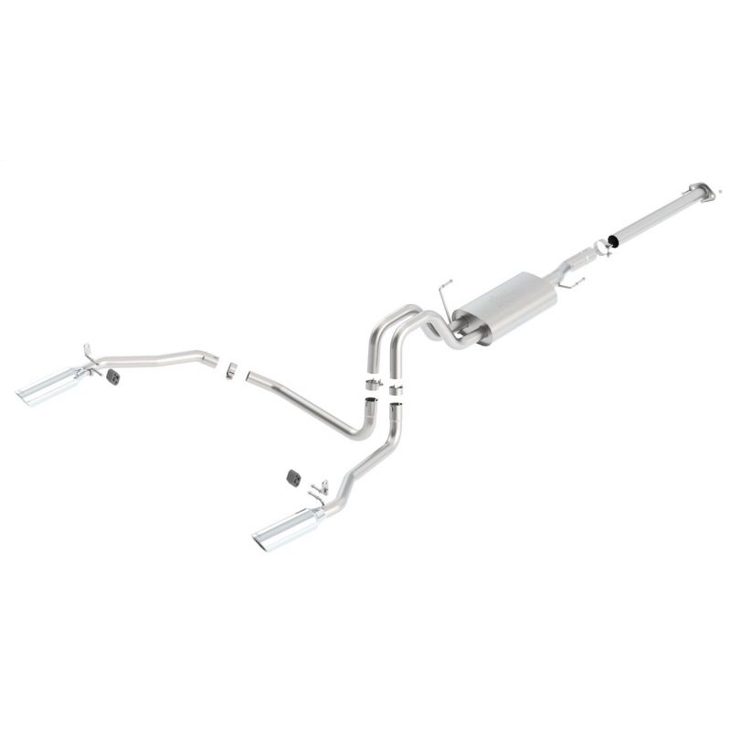 Układ wydechowy Cat-Back Borla ATAK Ford F-150 5.0 V8 Układ wydechowy Cat-Back Borla ATAK Ford F-150 5.0 V8