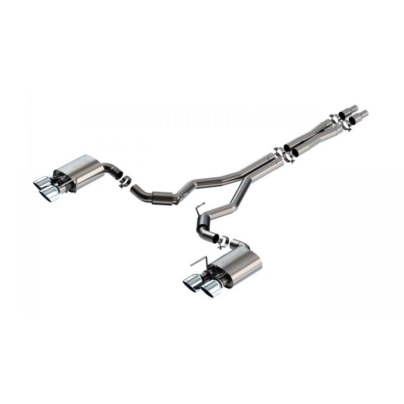 Układ wydechowy Cat-Back Borla Ford Mustang Dark Horse 5.0 V8 (valved)