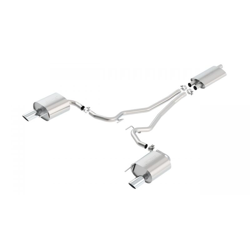 Układ wydechowy Cat-Back Borla Touring Ford Mustang 2.3 EcoBoost S550