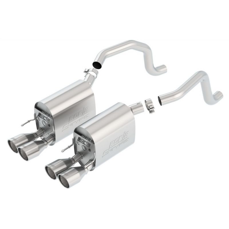 Układ wydechowy Axle-Back Borla Chevrolet Corvette C6 6.2 V8 09-12