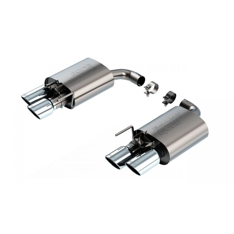 Układ wydechowy Axle-Back Borla S-Type Ford Mustang GT 5.0 V8 S650 (valved) 24+