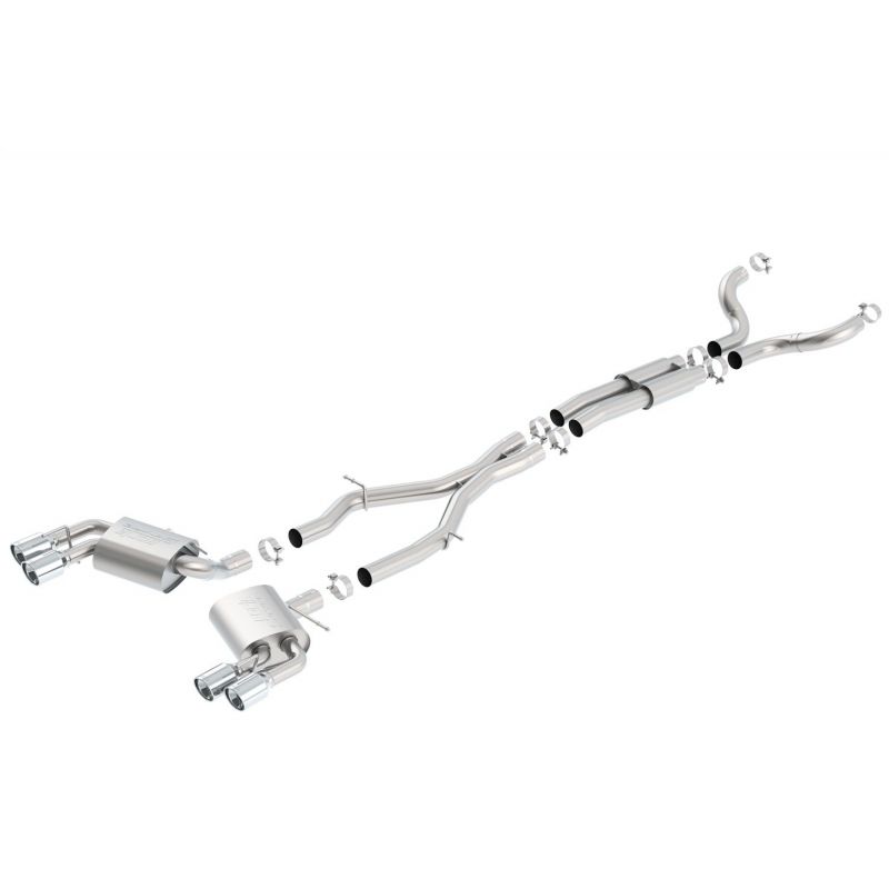 Układ wydechowy Cat-Back Borla Chevrolet Camaro SS / LT1 6.2 V8 20-24