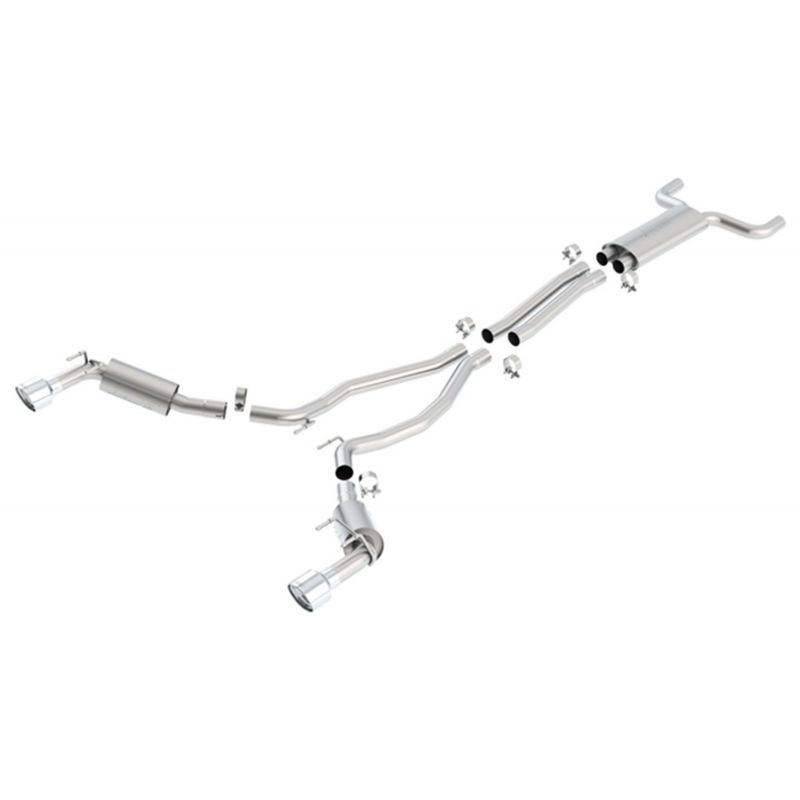 Układ wydechowy Cat-Back Borla Chevrolet Camaro SS 6.2 V8 10-13