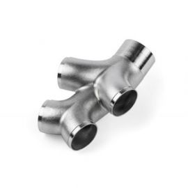 Podwójny, odlewany Y-Pipe APR 3.00" (76mm) - 4x 2.50" (63.50mm)