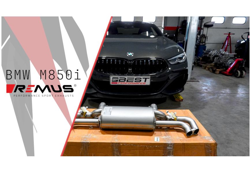 BMW M850i | Axle-Back REMUS Sportexhaust