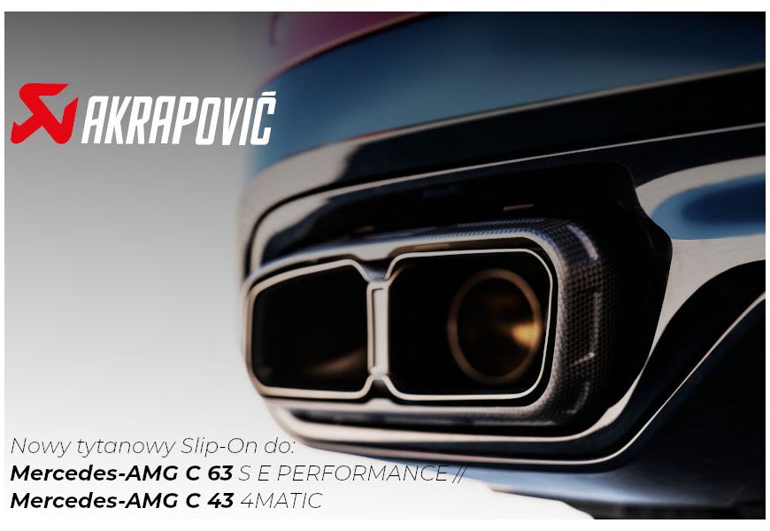 Nowy tytanowy układ wydechowy Slip-On Line od Akrapovič