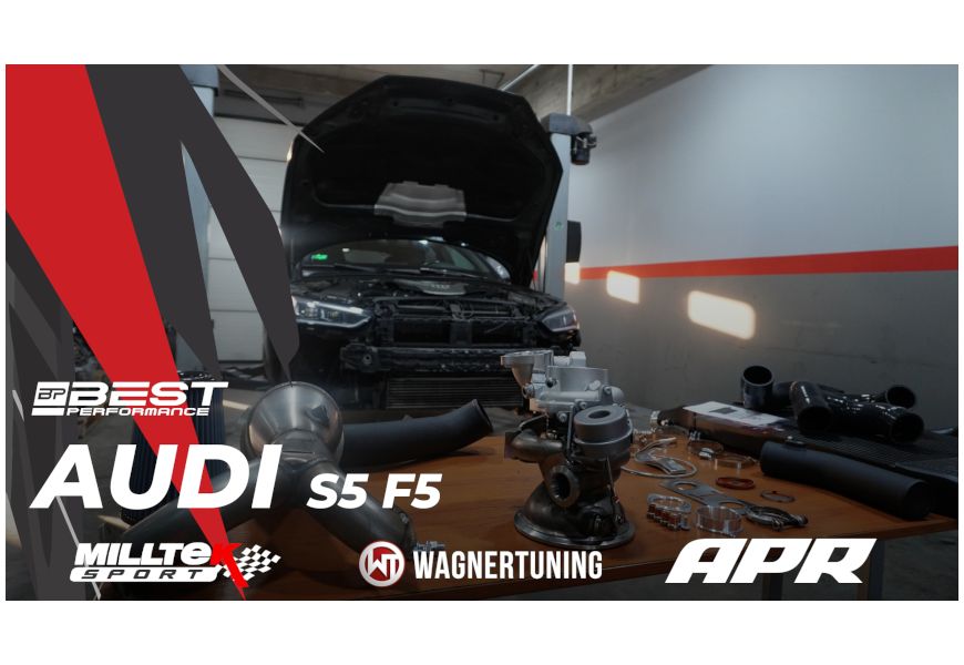 Modyfikacje Audi S5 F5 - APR / Wagner Tuning / Milltek Sport