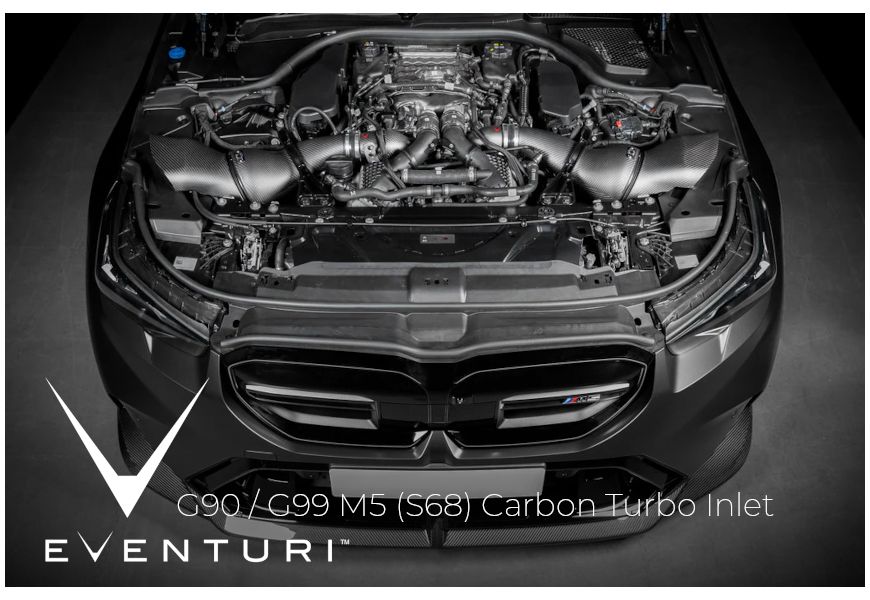 Zestaw karbonowych wlotów turbo Eventuri dla BMW G90 / G99 M5
