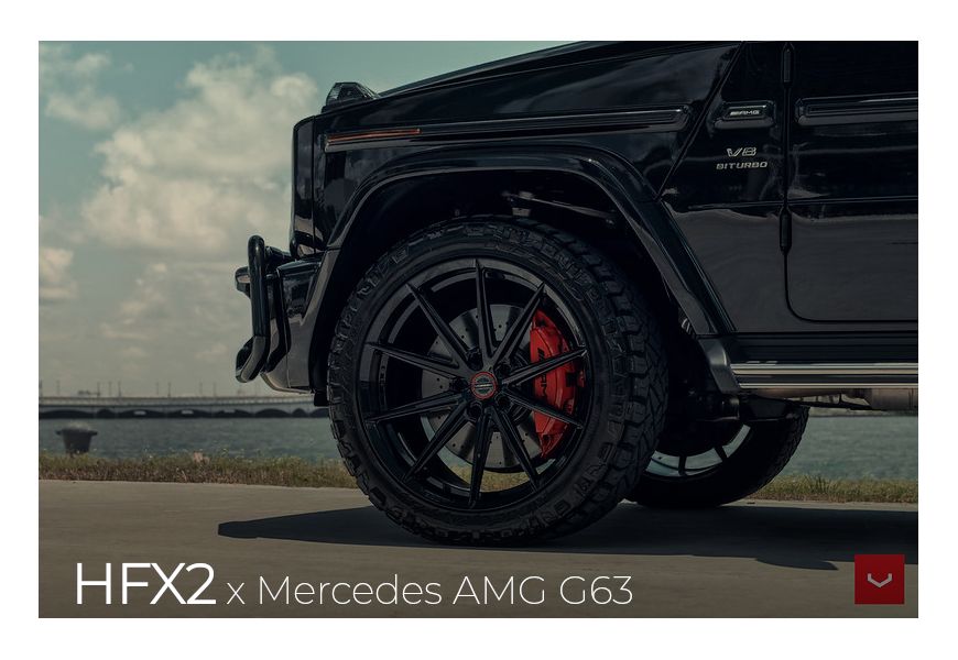 Vossen HFX2 // Mercedes AMG G63