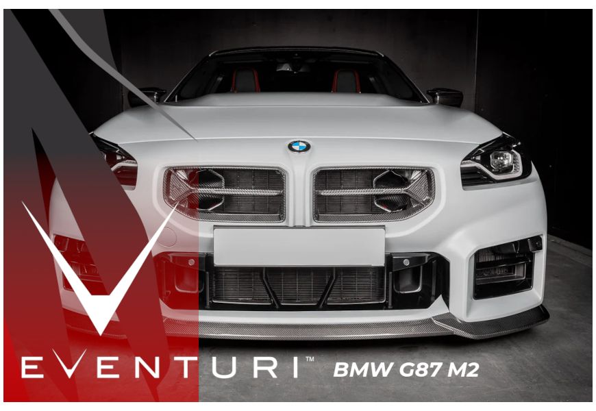 Zestaw karbonowych wlotów powietrza Eventuri do BMW G87 M2