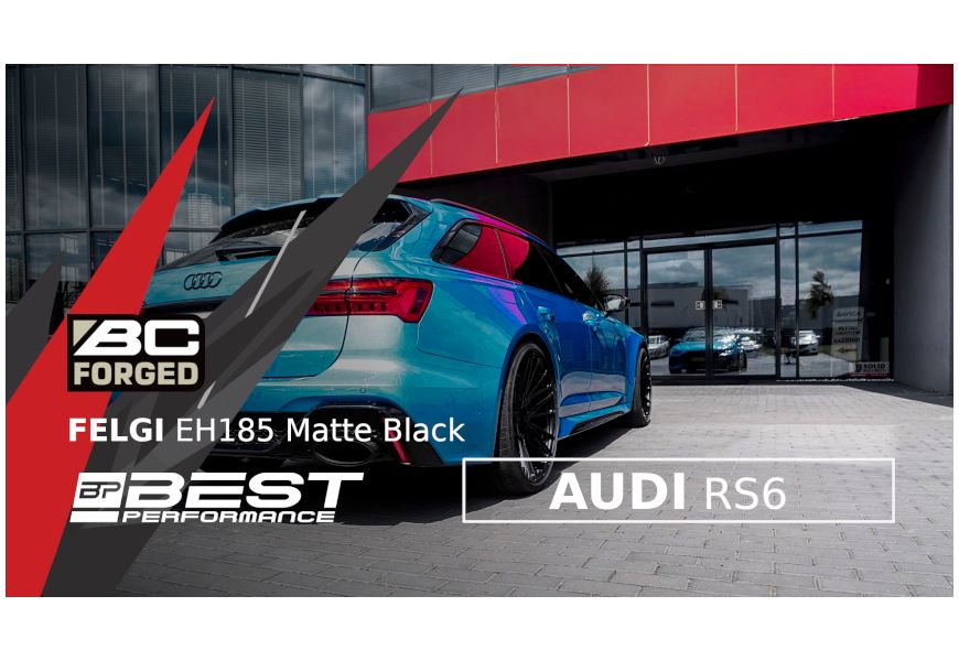 Audi RS6 + nowe felgi BC Forged